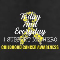 Today Everyday I Support My Hero Childhood Cancer Adult Drive Performance Visor