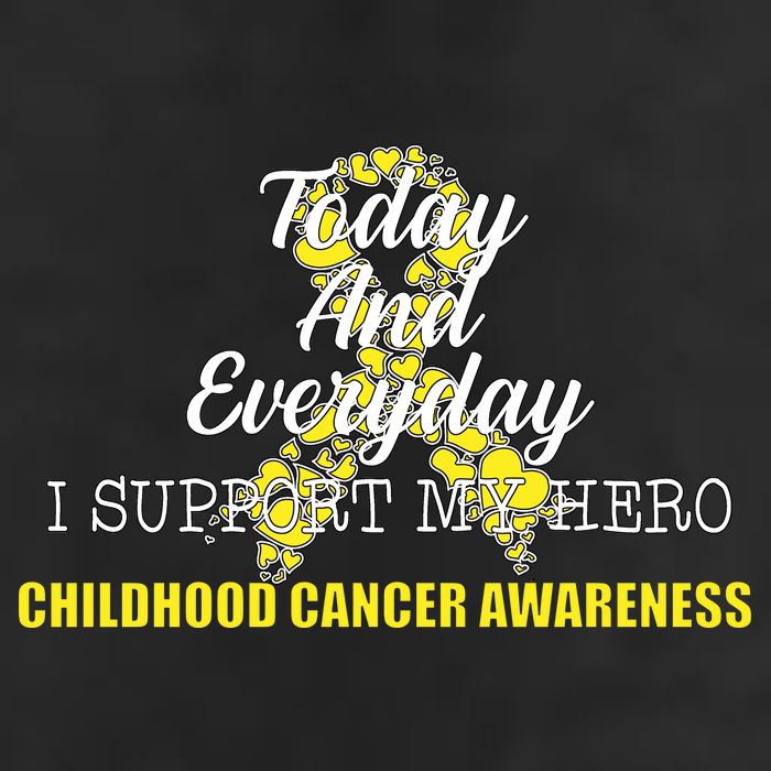 Today Everyday I Support My Hero Childhood Cancer Adult Drive Performance Visor