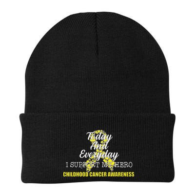 Today Everyday I Support My Hero Childhood Cancer Beanie
