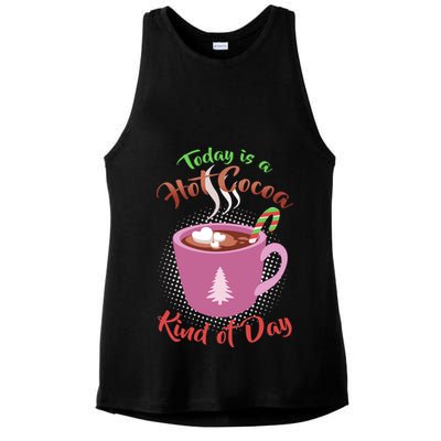 Today Is A Hot Cocoa Kind Of Day Ladies PosiCharge Tri-Blend Wicking Tank