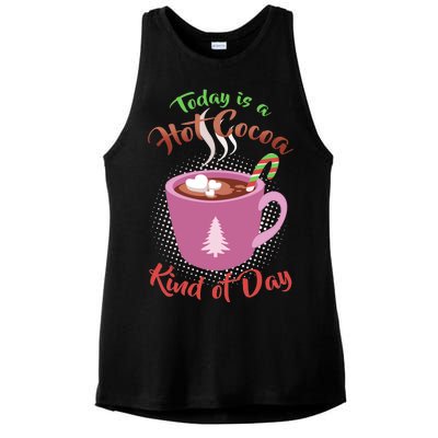 Today Is A Hot Cocoa Kind Of Day Ladies PosiCharge Tri-Blend Wicking Tank