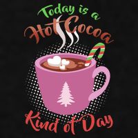 Today Is A Hot Cocoa Kind Of Day Ladies PosiCharge Tri-Blend Wicking Tank