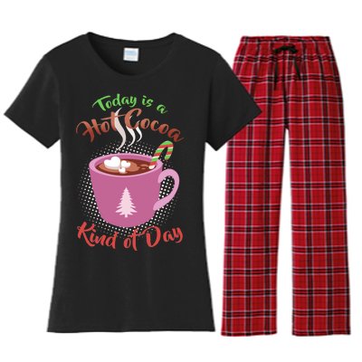 Today Is A Hot Cocoa Kind Of Day Women's Flannel Pajama Set