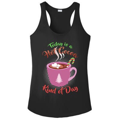 Today Is A Hot Cocoa Kind Of Day Ladies PosiCharge Competitor Racerback Tank