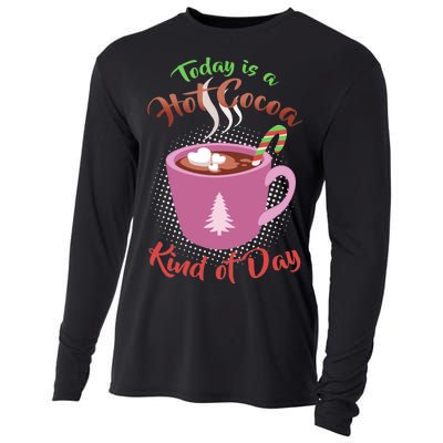 Today Is A Hot Cocoa Kind Of Day Cooling Performance Long Sleeve Crew