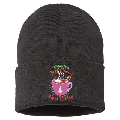 Today Is A Hot Cocoa Kind Of Day Sustainable Knit Beanie