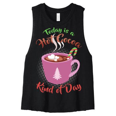 Today Is A Hot Cocoa Kind Of Day Women's Racerback Cropped Tank