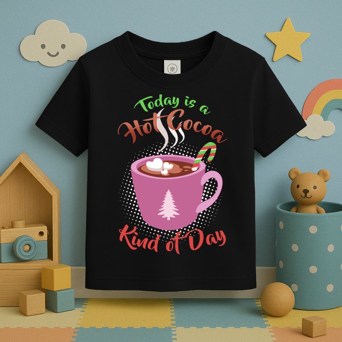 Today Is A Hot Cocoa Kind Of Day Toddler T-Shirt