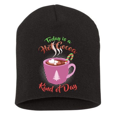 Today Is A Hot Cocoa Kind Of Day Short Acrylic Beanie