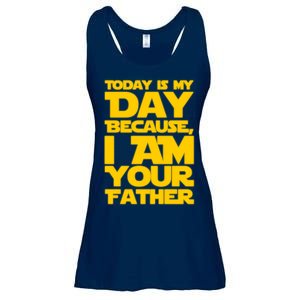 Today Is My Day Because I Am Your Father Ladies Essential Flowy Tank