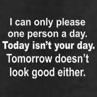 Today Isn't Your Day Funny Sayings Adult Drive Performance Visor