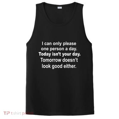 Today Isn't Your Day Funny Sayings PosiCharge Competitor Tank