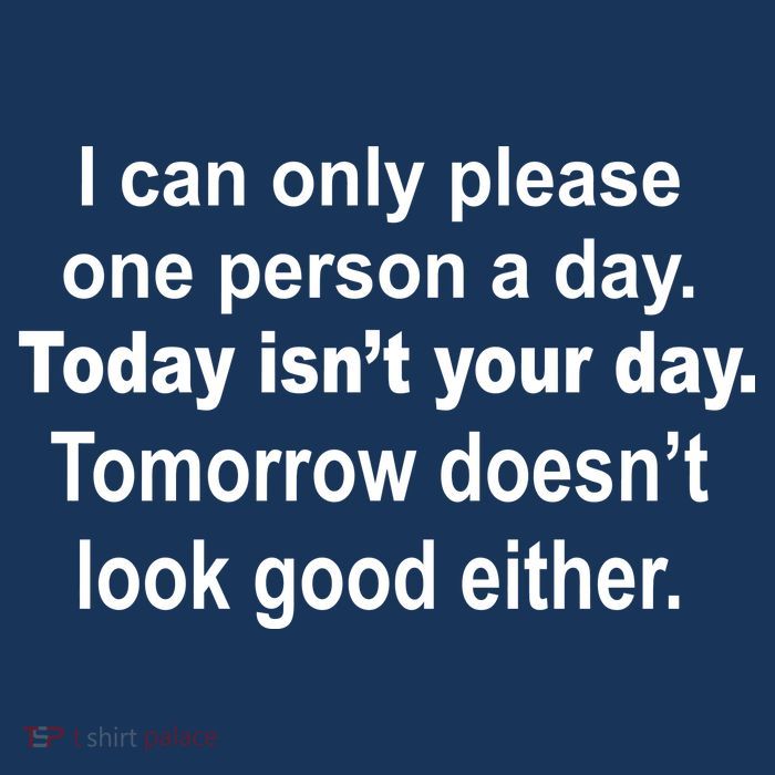 Today Isn't Your Day Funny Sayings 25L Jumbo Tote