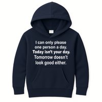 Today Isn't Your Day Funny Sayings Kids Hoodie