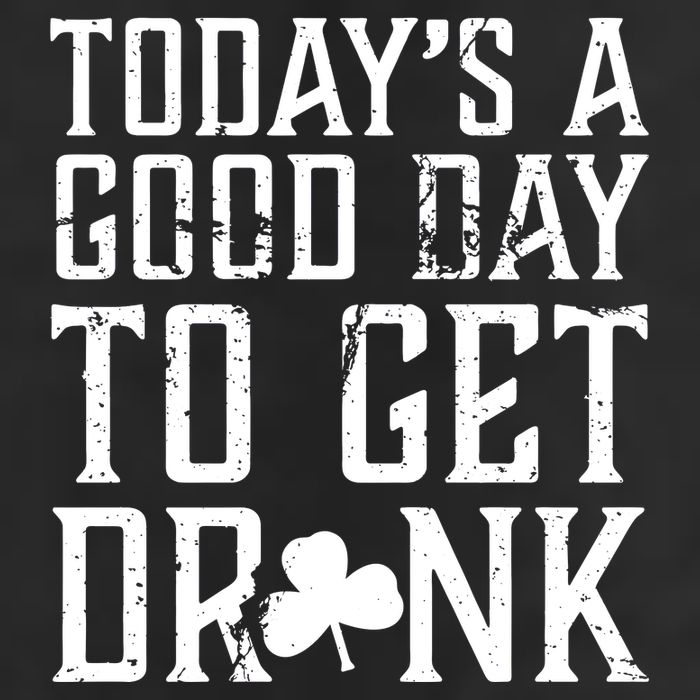 Today's A Good Day To Get Drunk St Pattys Day 7 Panel Mesh Trucker Snapback Hat