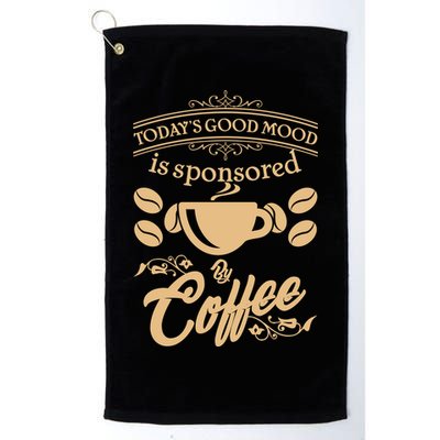 Today's Good Mood is Sponsored By Coffee Golf Towel