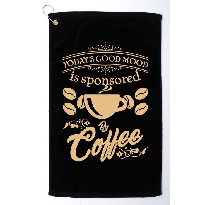 Today's Good Mood is Sponsored By Coffee Golf Towel