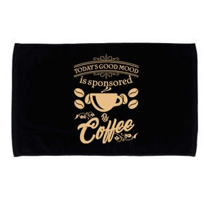 Today's Good Mood is Sponsored By Coffee Microfiber Hand Towel