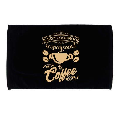 Today's Good Mood is Sponsored By Coffee Microfiber Hand Towel