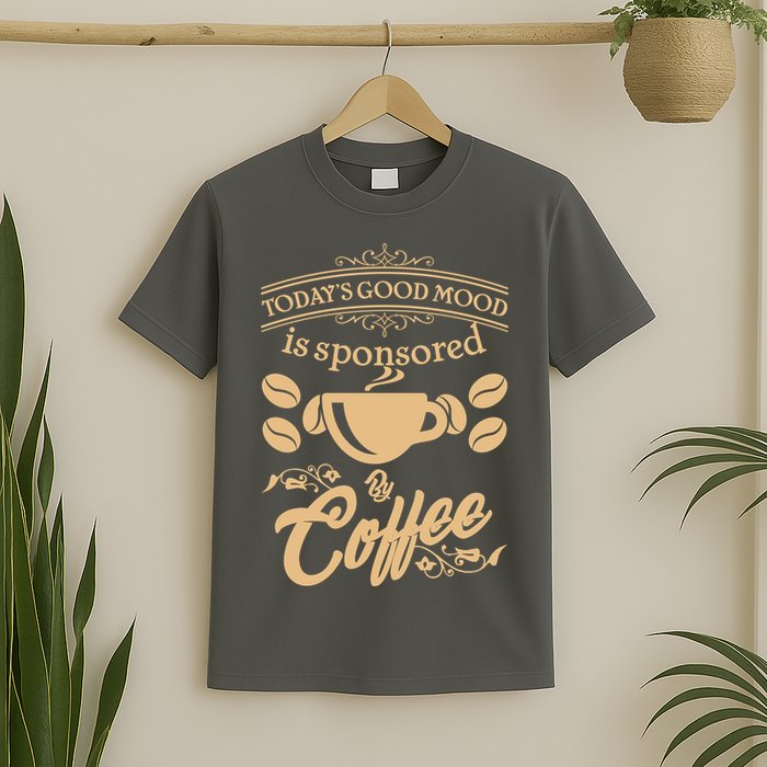 Today's Good Mood is Sponsored By Coffee T-Shirt