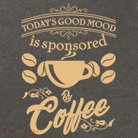 Today's Good Mood is Sponsored By Coffee Cotton Canvas Backpack