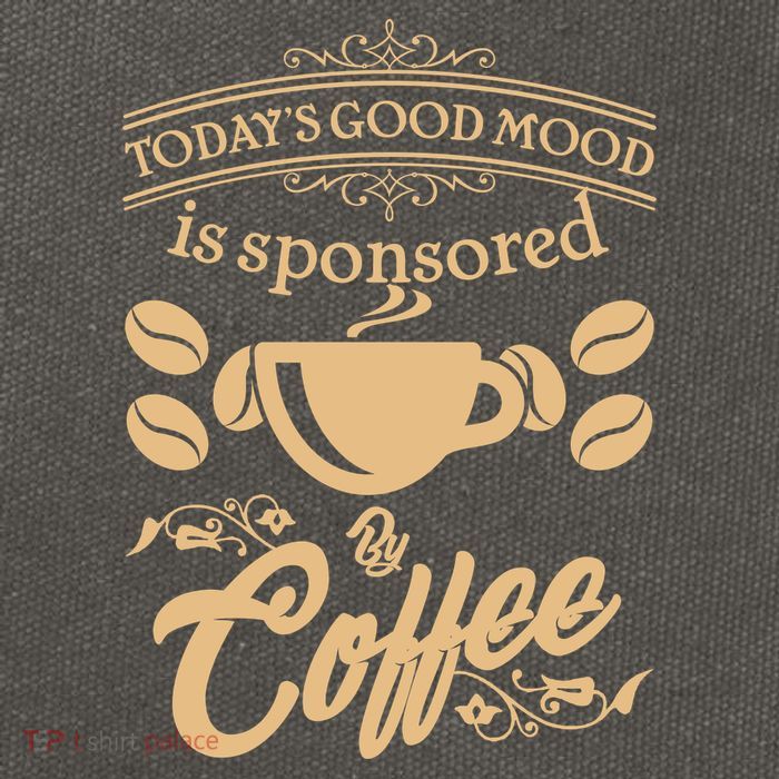 Today's Good Mood is Sponsored By Coffee Cotton Canvas Backpack