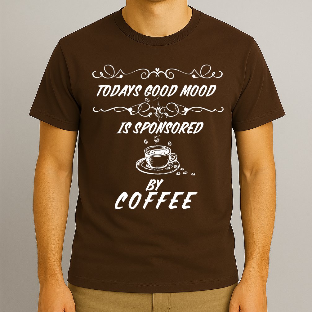 Todays Good Mood Is Sponsored By Coffee Funny T-Shirt