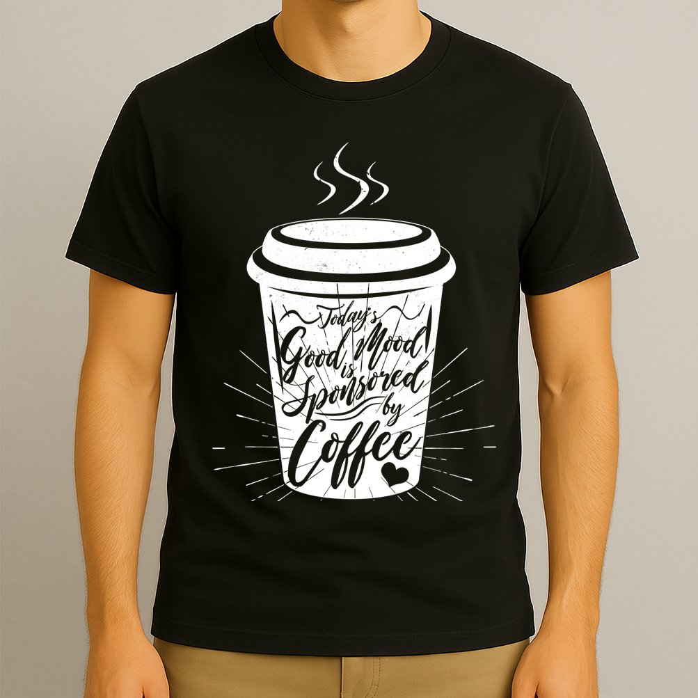 Today's Good Mood Is Sponsored By Coffee Lover T-Shirt