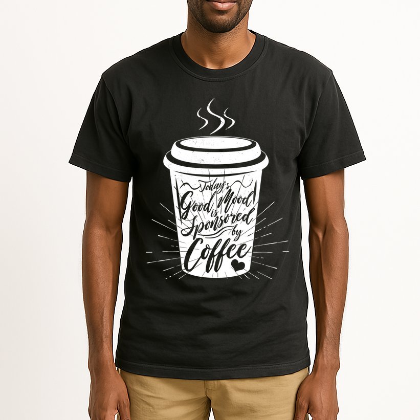 Today's Good Mood Is Sponsored By Coffee Lover Tall T-Shirt