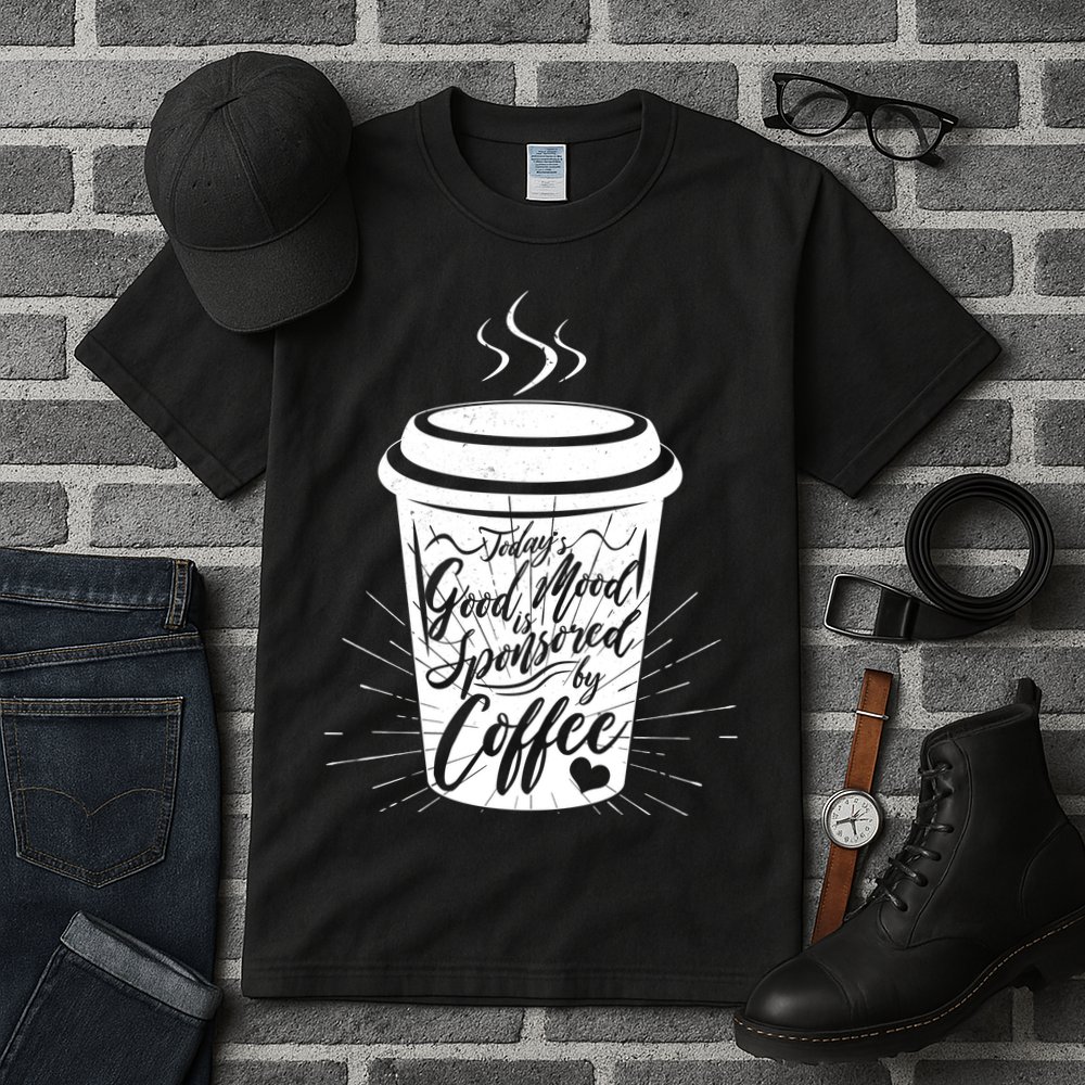 Today's Good Mood Is Sponsored By Coffee Lover Tall T-Shirt