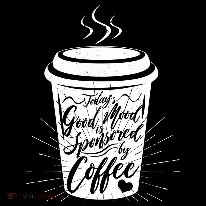 Today's Good Mood Is Sponsored By Coffee Lover Flatbill Hat