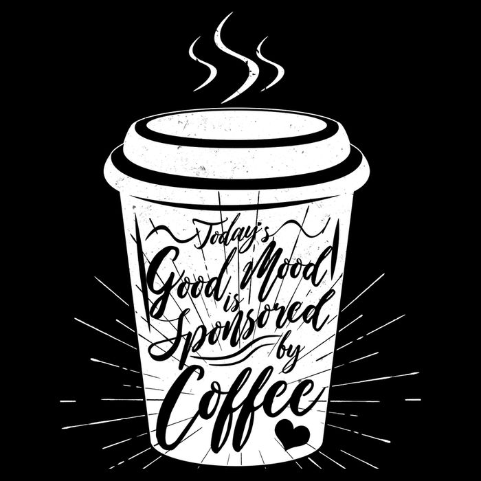 Today's Good Mood Is Sponsored By Coffee Lover 16 in Basic Backpack