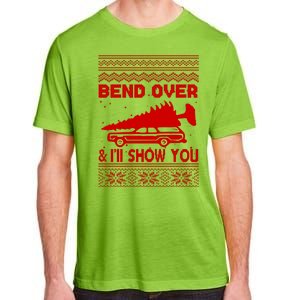 Todd Margo Couples Ugly Christmas Vacation I'll Show You Adult ChromaSoft Performance T-Shirt