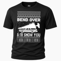 Todd Margo Couples Ugly Christmas Vacation I'll Show You Cooling Performance Crew T-Shirt