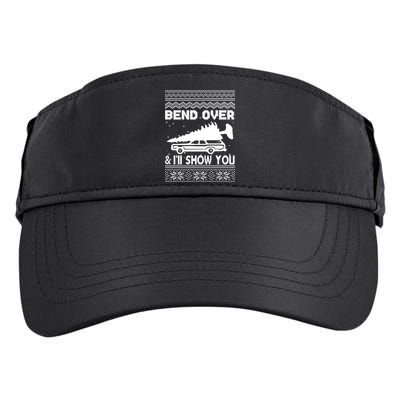 Todd Margo Couples Ugly Christmas Vacation I'll Show You Adult Drive Performance Visor