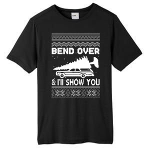 Todd Margo Couples Ugly Christmas Vacation I'll Show You Tall Fusion ChromaSoft Performance T-Shirt