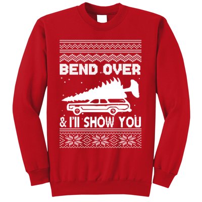 Todd Margo Couples Ugly Christmas Vacation I'll Show You Sweatshirt