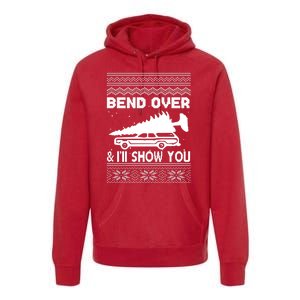 Todd Margo Couples Ugly Christmas Vacation I'll Show You Premium Hoodie