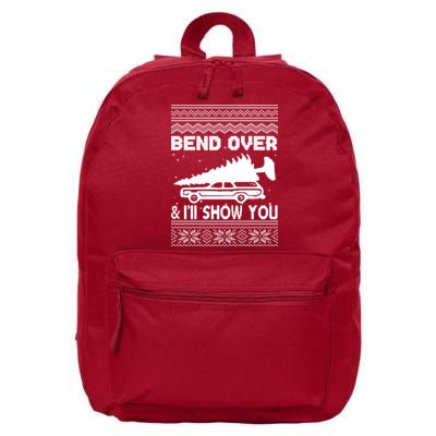 Todd Margo Couples Ugly Christmas Vacation I'll Show You 16 in Basic Backpack