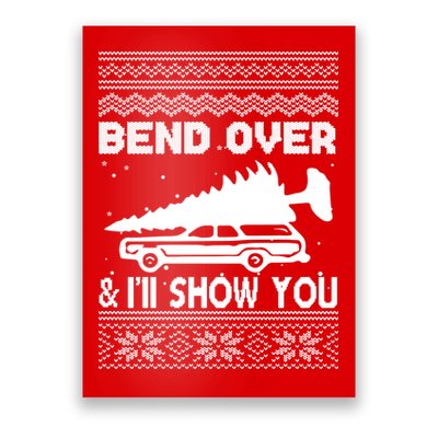 Todd Margo Couples Ugly Christmas Vacation I'll Show You Poster