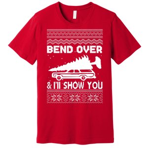 Todd Margo Couples Ugly Christmas Vacation I'll Show You Premium T-Shirt