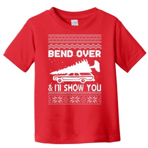 Todd Margo Couples Ugly Christmas Vacation I'll Show You Toddler T-Shirt