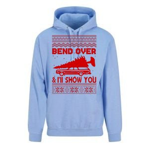 Todd Margo Couples Ugly Christmas Vacation I'll Show You Unisex Surf Hoodie