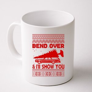 Todd Margo Couples Ugly Christmas Vacation I'll Show You Coffee Mug