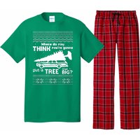 Todd Margo Couples Ugly Christmas Vacation Tree Pajama Set