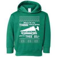 Todd Margo Couples Ugly Christmas Vacation Tree Toddler Hoodie