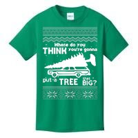 Todd Margo Couples Ugly Christmas Vacation Tree Kids T-Shirt