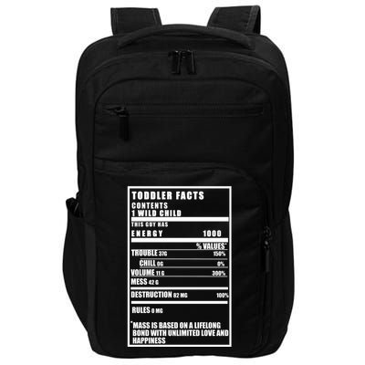 Toddler Nutrients Facts Impact Tech Backpack