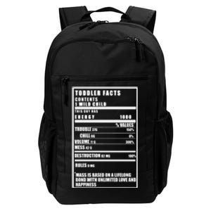 Toddler Nutrients Facts Daily Commute Backpack