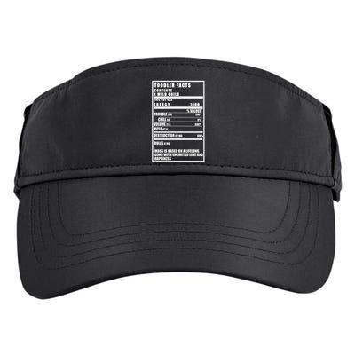 Toddler Nutrients Facts Adult Drive Performance Visor